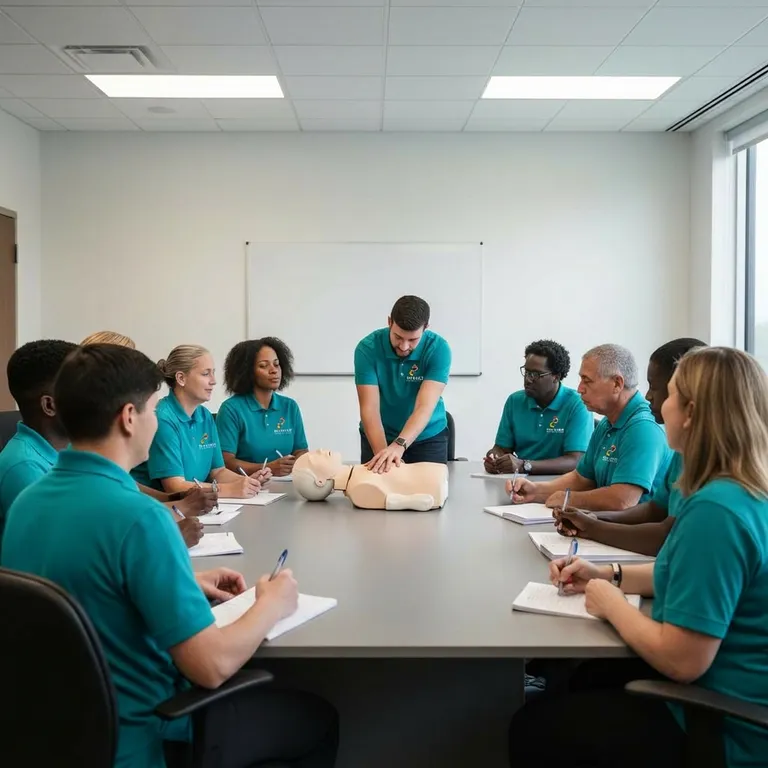 Paid DSP certification training in Ohio. New caregivers learn hands-on skills during paid orientation at Reliance Care Solutions.
