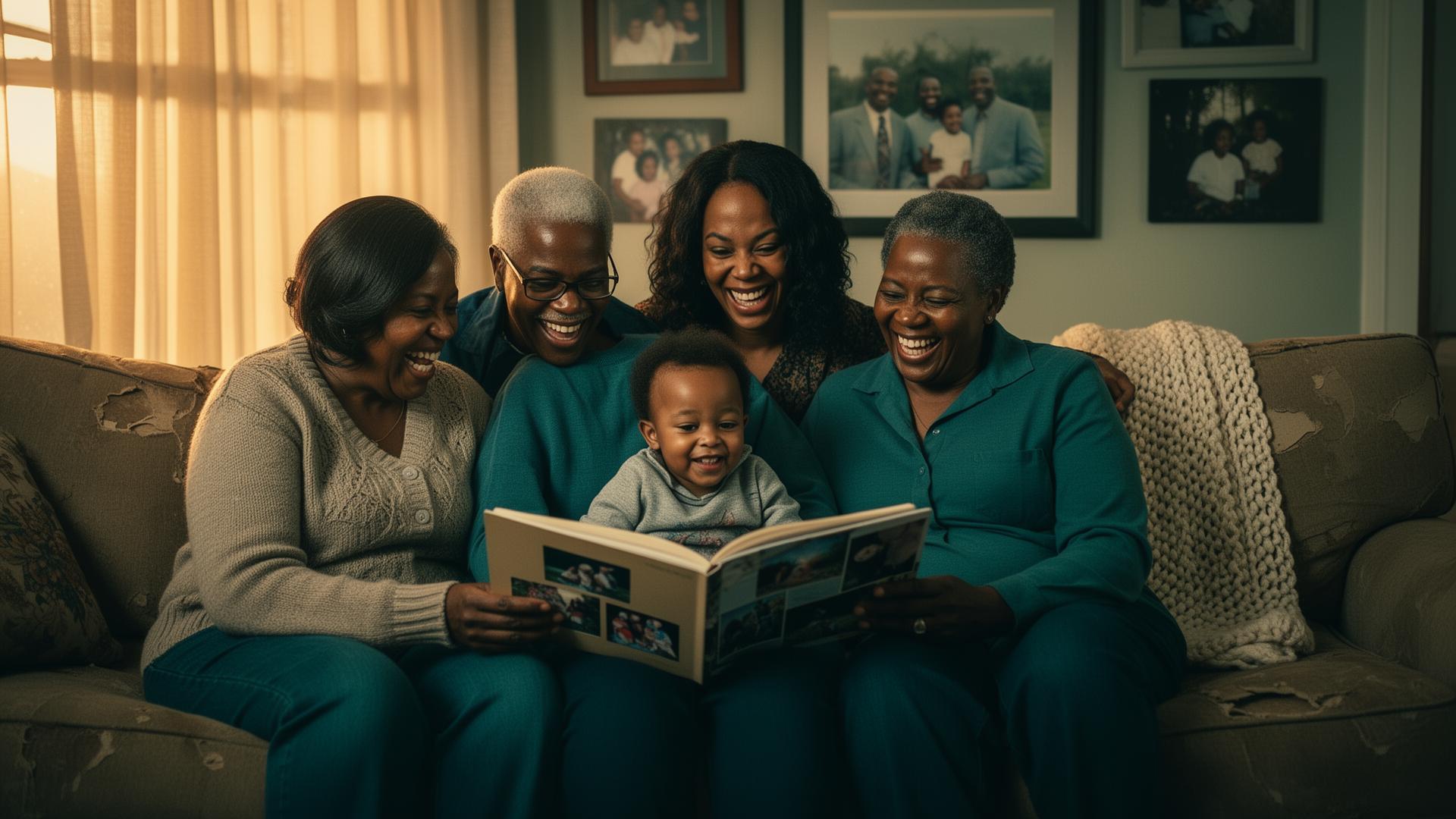 Family connecting at a Reliance Care Solutions event